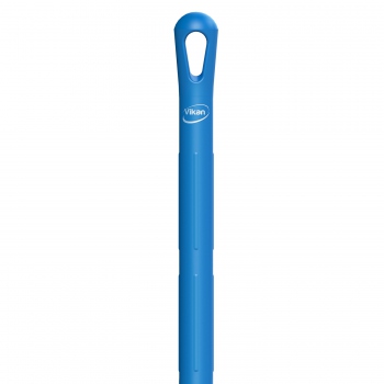 Blue brush/squeegee handle, ultra-hygienic, polypropylene, Vikan 29603