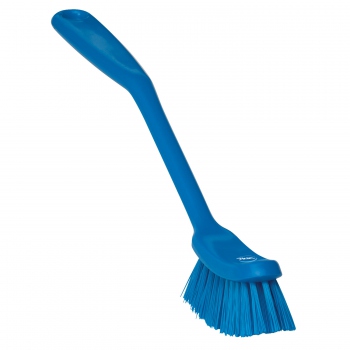 Bürste mit Griff, blau, mittelharte Borsten, Vikan 42873