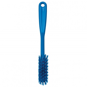 Blue Cleaning brush with handle, 290x25 mm, medium hardness bristles, Vikan 42873