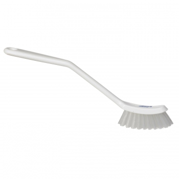 Bürste mit Griff, weiß, mittelharte Borsten, Vikan 42875