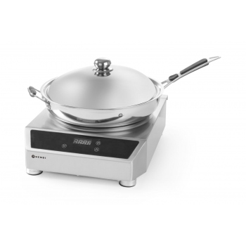Induction Wok 3500, Profi Line, 230V/3500W, 340x450x(H)300 mm, HENDI