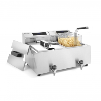 Frytownica 2×8 L, Profi Line, 16L, 230V/7000W, 605x515x(H)345mm,HENDI