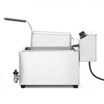 Fritteuse XL Profi Line, 10 L, 400V/6600W, 302x687x(H)375mm, HENDI