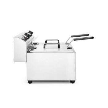 Frytownica gastronomiczna, 2x8 L, Profi Line, 16L, 230V/7000W, 605x460x(H)350mm, HENDI