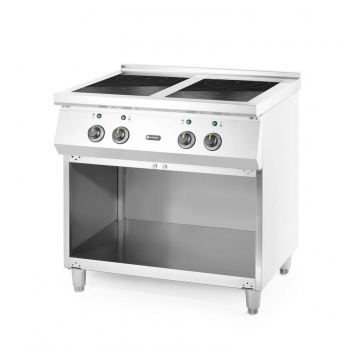Induktionskochfeld 4 Kochfelder, 400V/17000W, 800x700x(H)870mm, HENDI