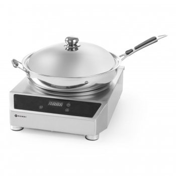 Induction Wok 3500, Profi Line, cooker, 230V/3500W, 340x450x(H)120mm, HENDI