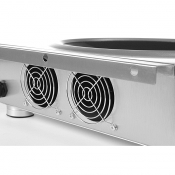 Induktionswok 3500, Profi Line, Kochfeld, 230V/3500W, 340x450x(H)120mm, HENDI