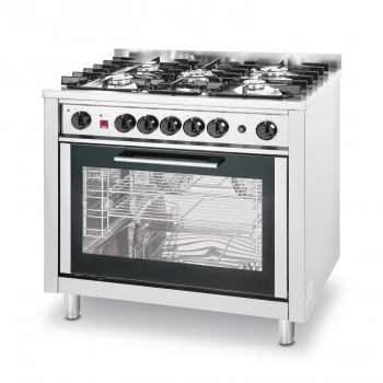 5-Burner Gas Range with...