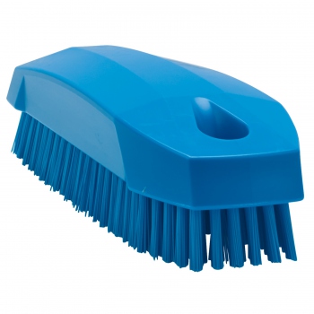 Blue Cleaning Brush, 130x50 mm, Hard Bristles, Vikan 64403