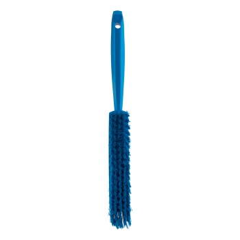 Blue Brush with Handle, 330x35 mm, Medium Bristles, Vikan 45893