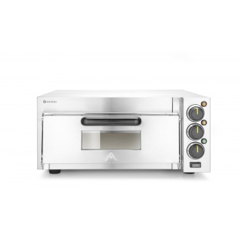 Single-chamber pizza oven 2000 W, HENDI, silver, 230V/2000W, 580x560x(H)275 mm