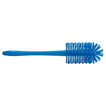 Rohrbürste, blau, mit Griff, mittelharte Borsten, Vikan 5381903
