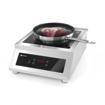Induction Cooker 5000 D, Profi Line, 400V/5000W, HENDI 239322