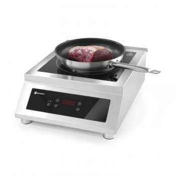 Induction Cooker 5000 D, from the Profi Line series, 400V/5000W, HENDI 239322