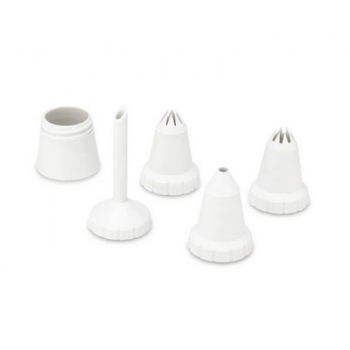 Set of 5 pastry tips -...