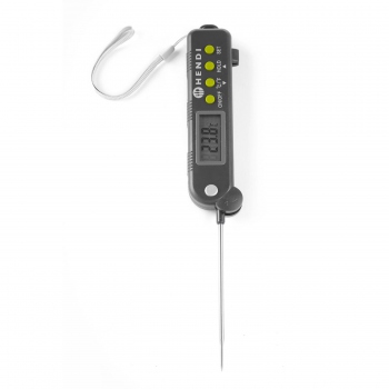 Digital kitchen thermometer with a folding probe, 160x40x(H)25mm, HENDI 271308