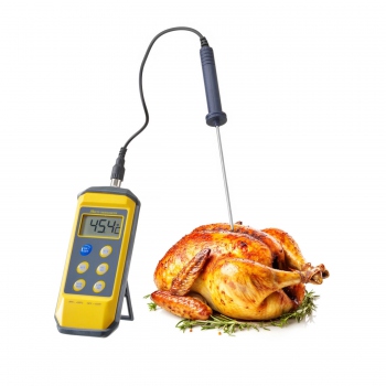 Digitales Thermometer mit Sonde, 195x85x(H)45mm, Hendi 271407