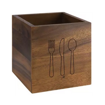Besteckkasten, Akazienholz,...