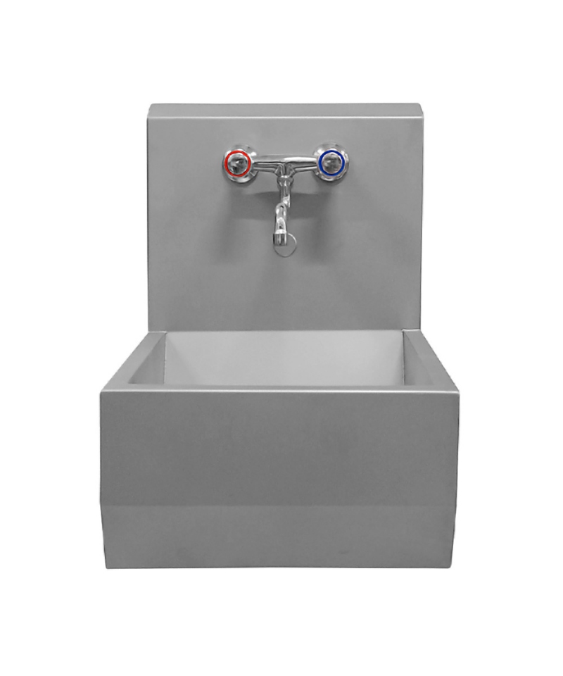 Graue Waschtischarmatur - Nur Kaltwasser, Perfekt Für Gäste-WC