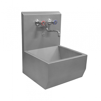 Industrie-Spülbecken, Edelstahl, mit Wasserhahn, WH121CLASSIC