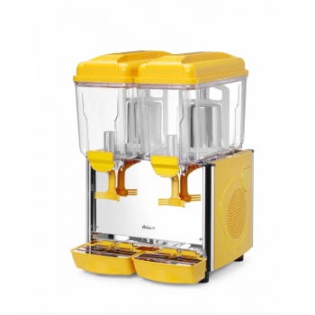 Juice Dispenser, 2x12 L, 24L, 230V/370W, 430x430x(H)640mm, HENDI 425206