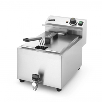Manual Deep Fryer with Drain Tap, Profi Line, 230V/3500W, HENDI 209202