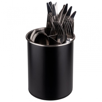 Drehbarer Besteckkorb, schwarz, APS 11748