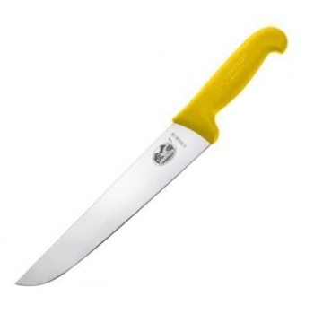 Fibrox Fleischermesser gerade, gelb, 18 cm, Victorinox 5.5208.18