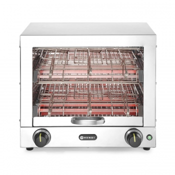 Sandwichtoaster mit 6 Klammern, 230V/3000W, 450x390x(H)400mm, HENDI 262214