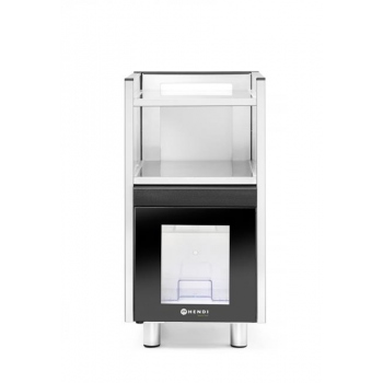 Milk fridge with cup...