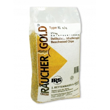 RÄUCHERGOLD Räucherchips, Buche, mittel 15 kg