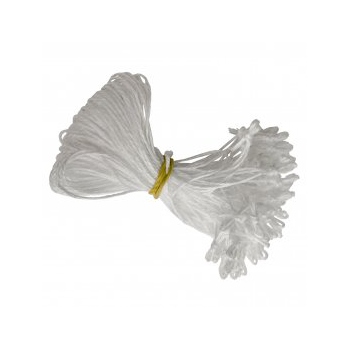 Wurstösen, weiß, Packung 10000 Stück