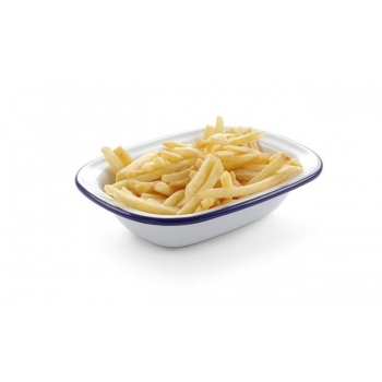 Rectangular enamel dish...