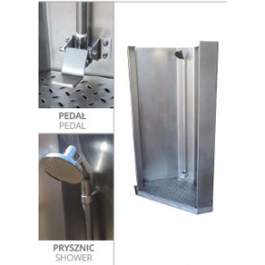 Schürzen- und Schuhwaschmaschine WH06