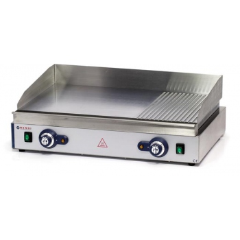 Grillplatte 2/3 glatt, 1/3...