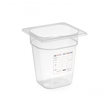 GN 1/6 HACCP container in...