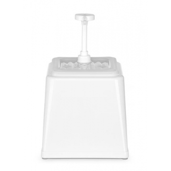 Container with pump for...