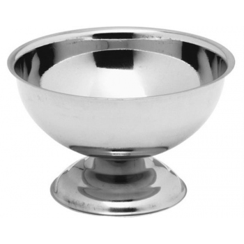 Steel goblet for ice cream...