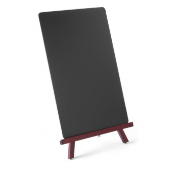 Tafel auf einer Staffelei...