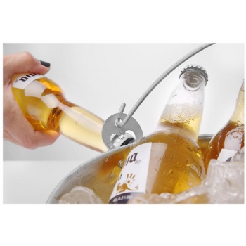 Beer bucket with side bottle opener Basic variant HD-516751