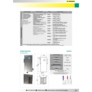 Wassersterilisator für Messer und Metzgerbeil H0911