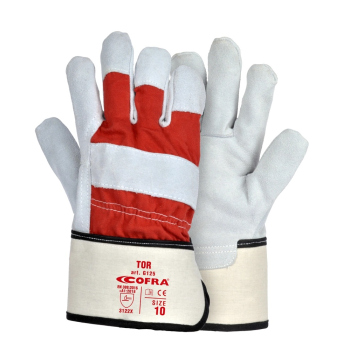 Cow Split Leather Glove,...