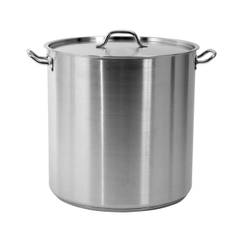 Tall Pot With Lid Stainless...