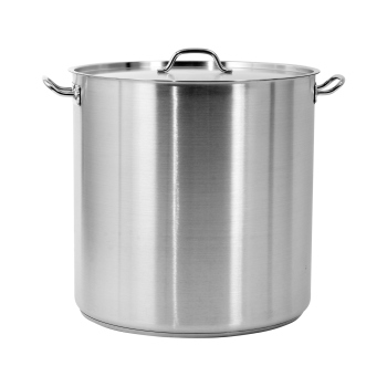 Tall Pot With Lid Stainless...