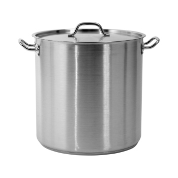 Tall Pot With Lid Stainless...