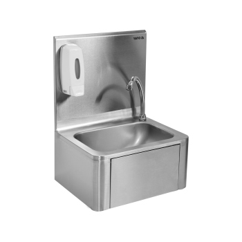 Knee-Operated Hand Washbasin