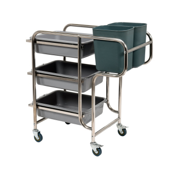 3-Shelf Serving Cart With 5...