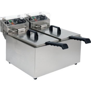 Dual Chamber Deep Fryer 2x5L