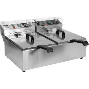 Doppelfritteuse 2x6L 2x3kW