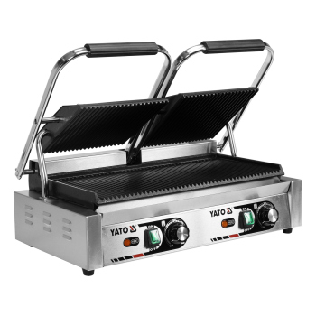 Double Ribbed Contact Grill...